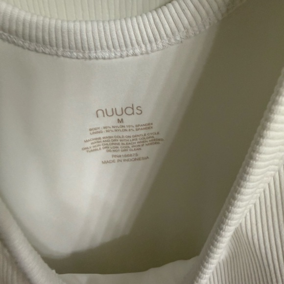 Nuuds Ribbed Tank Top Bodysuit - Picture 5 of 5
